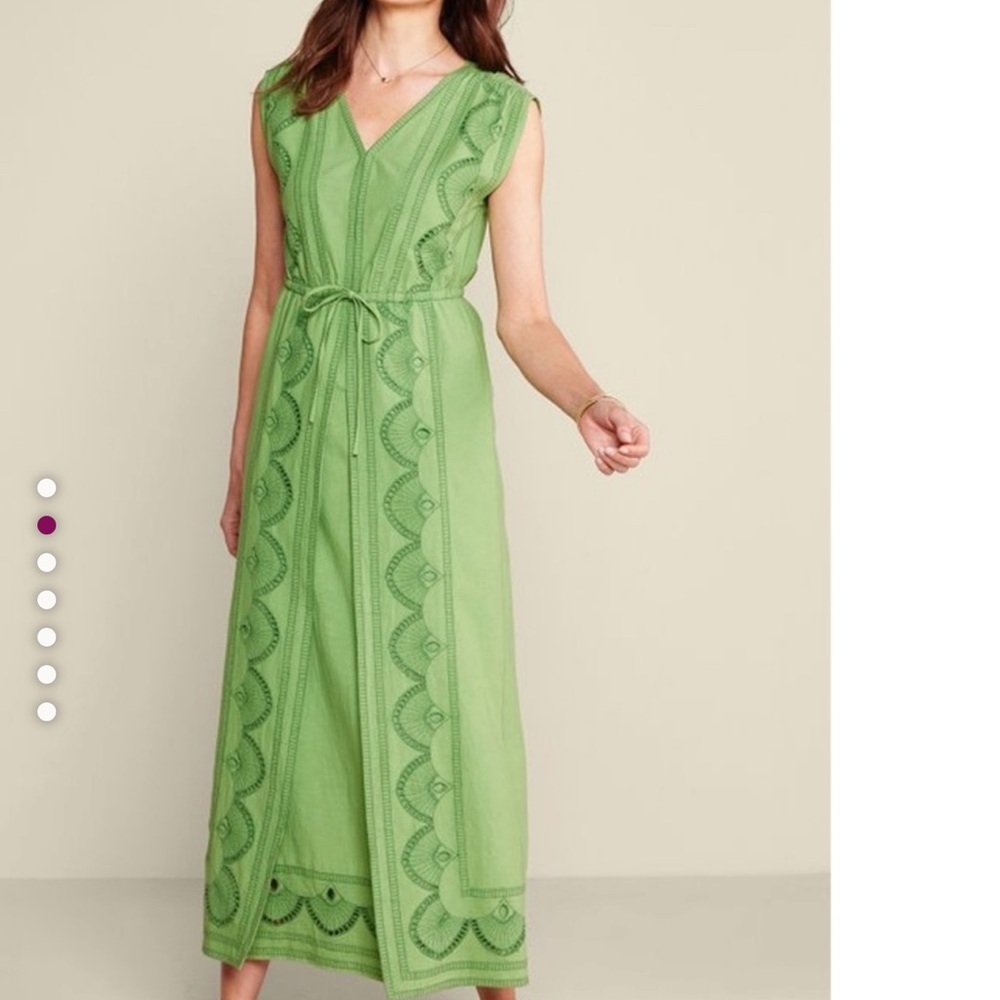 NWT! Soft Surroundings - Ellison Linen Blend Maxi Dress - XL - Picture 2 of 8
